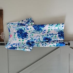 Lilly Pulitzer Sweet Pea flutter sleeve dress, sz XL